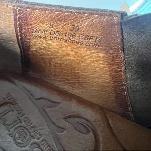 Born Chakri Bootie braune Damen-Stiefeletten aus Leder mit Absatz 8 - Bild 2 von 12