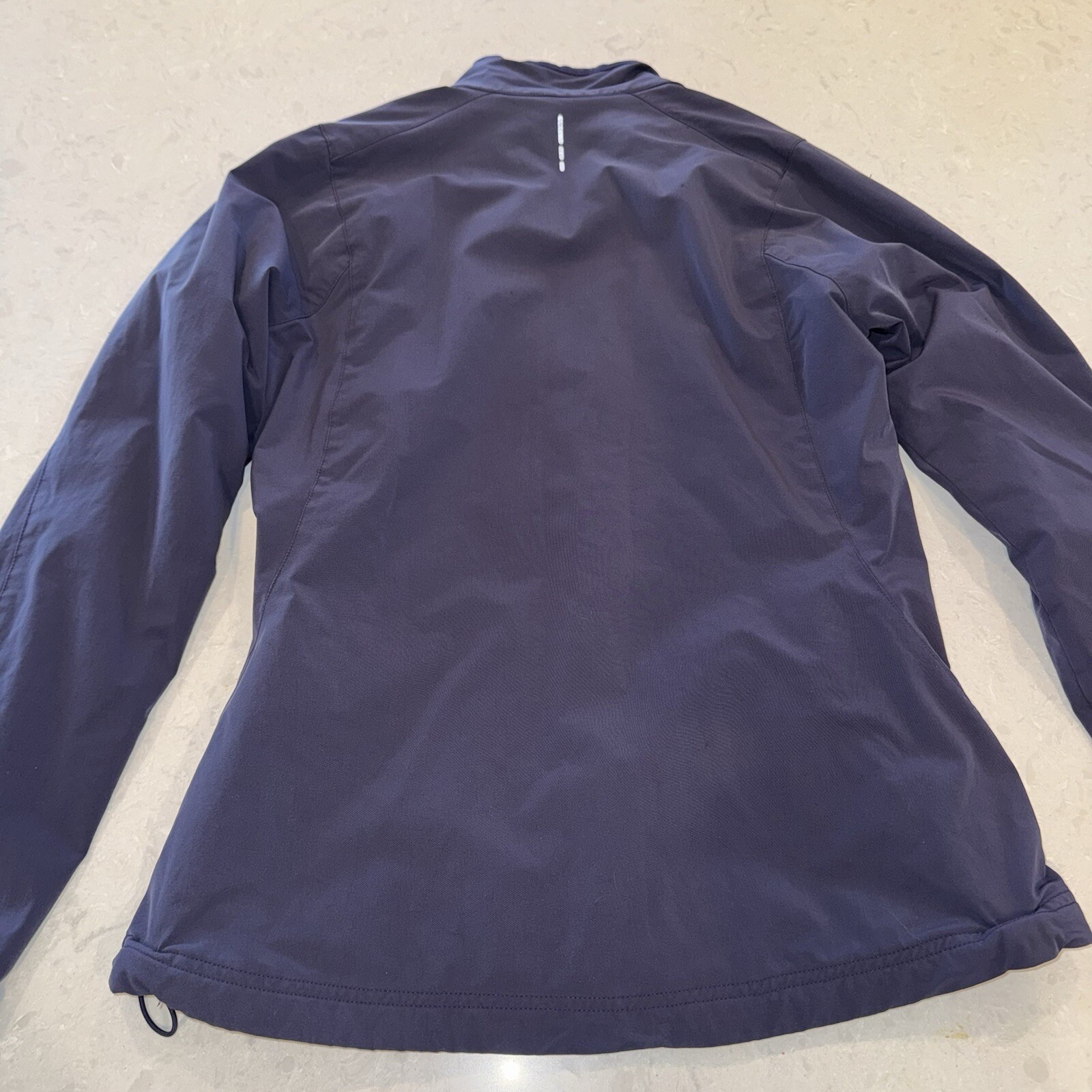 Giacca Salomon donna viola medio clima isolata vento bici corsa cappotto