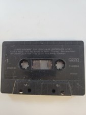 JAMES BROWN The Original Showman Live CASSETTE TAPE