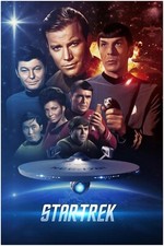 Star Trek Enterprise Crew Tribute Poster – Classic Series Sci-Fi Wall Art