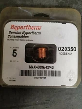Hypertherm 020350 Nozzle, 40Amp, 5PK