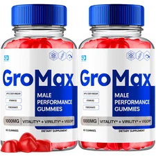 Gromax Gummies - Boost Stamina and Energy for Men (2 Pack)
