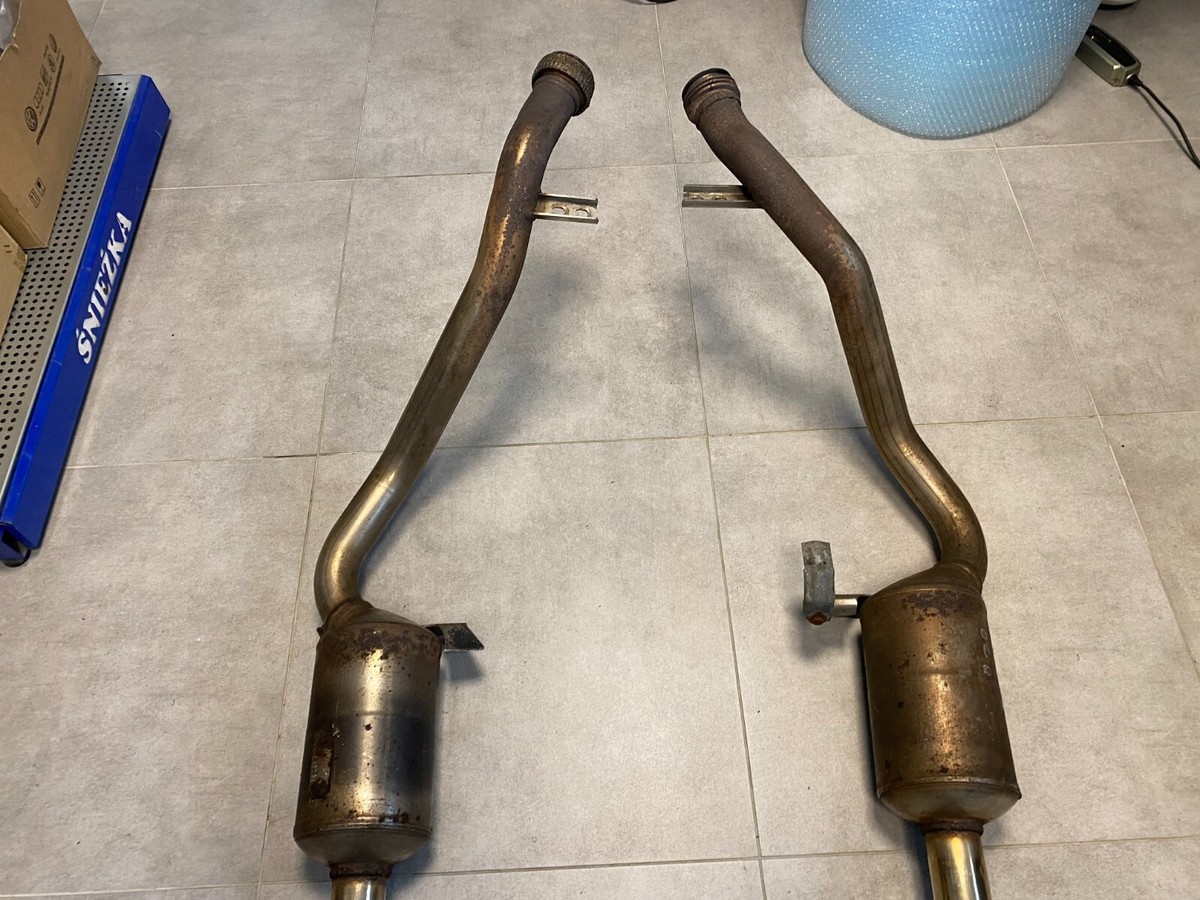 Mercedes G class W463 Genuine Exhaust Pipe Catalyst Left & Right 