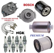 Tune Up Kit Filters Cap Wire Spark Plugs For PONTIAC FIERO V6 2.8L 1985-1987