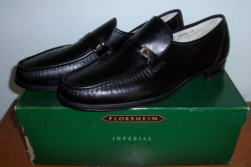 Men's Florsheim Como Ornament, Adult, Size: 14, Black