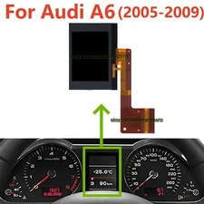 Dashboard Display For Audi A6 (2005-2009) Instrument Cluster LCD Screen Part NEW
