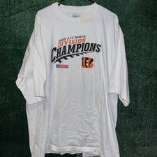 Cincinnati Bengals 2005 AFC North Champs Shirt XXL Joe Burrow Tee Higgins NFL OH