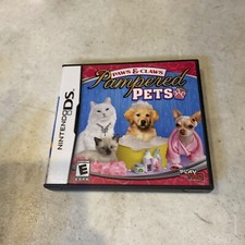 Paws & Claws: Pampered Pets (Nintendo DS, 2009) Authentic Tested Working CIB