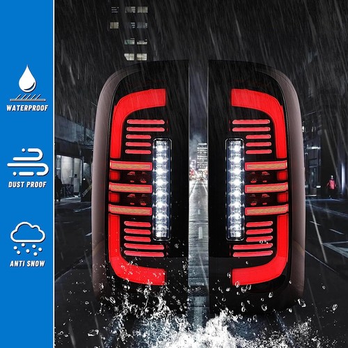 Smoke LED Tail Lights For 15-22 Chevy Colorado Sequential Turn Signal Brake Lamp - Picture 5 of 7