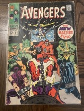 The Avengers #54 (Marvel Comics July 1968) 1st Cameo Ultron And 2nd Dane Whitman