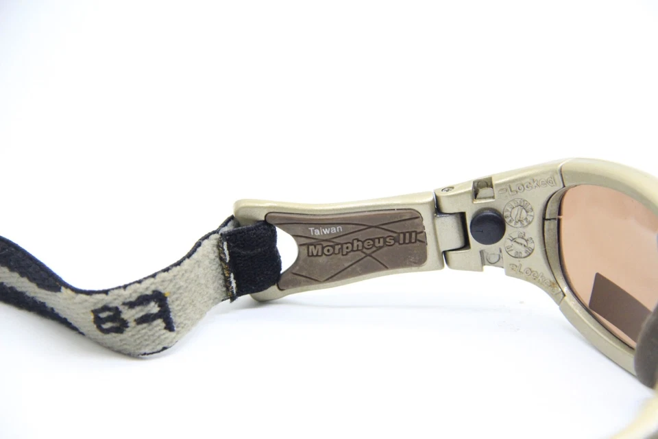 GAFAS DE SOL LIBERTY SPORT MORPHEUS III BEIGE NEGRO AUTÉNTICAS 51-17 Foto 3 de 4