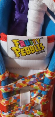 EU Größe 43 - Nike Dunk Low x LeBron James x Fruity Pebbles Red
