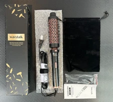 Wavytalk Thermal Brush, 1 1/2" Heated Round Brush w/Velvet Pouch Dual Voltage