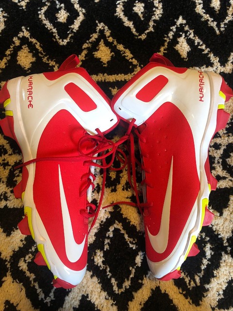 Nike Alpha Huarache Fastflex Red Baseball Cleats [923429-611] Size 16 Mens F2 | eBay