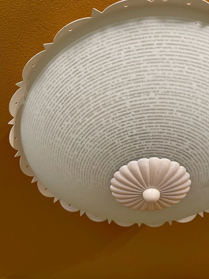 Lámpara de techo de cocina montada en superficie acabado cobre vintage Lighting 1960 Foto 2 de 3