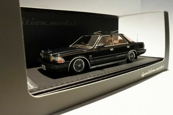 Ignition Model Nissan Cedric (y30) 4door Hardtop Brougham VIP Black Wire 1uo for sale online | eBay
