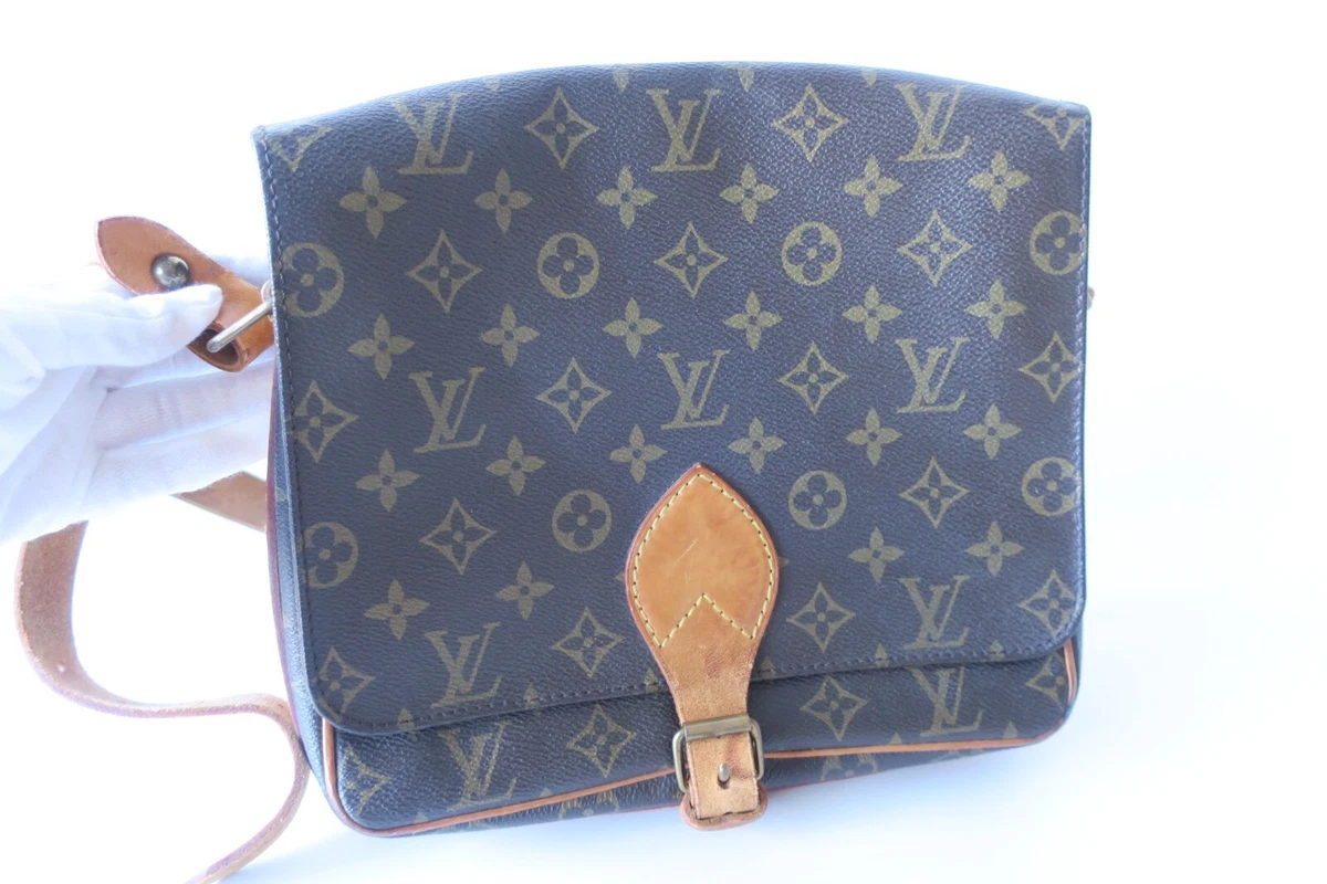Authentic Louis Vuitton Cartouchiere GM Monogram Shoulder Bag