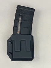 PMAG Magazine Kydex Holster With Double 2 Inch Molle Clips and MRD mag lock