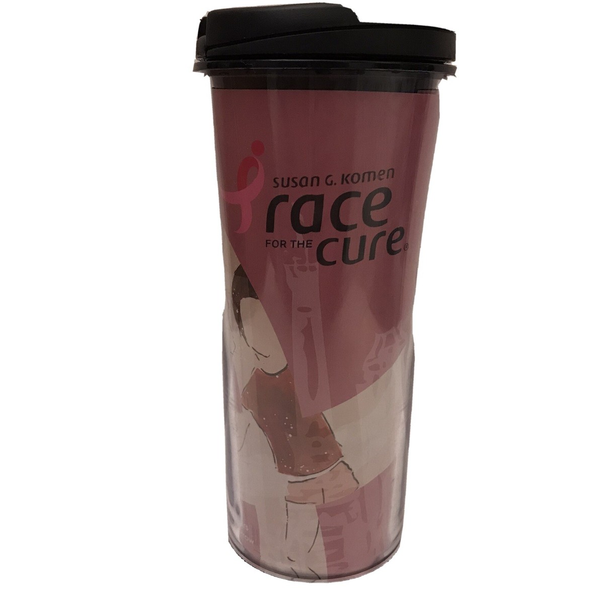 Starbucks 2007 Race For The Cure Susan G. Komen Breast Cancer Tumbler  Coffee Mug