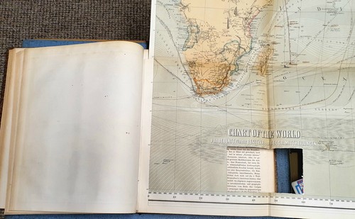1863 Dr. Petermann's Mitttheilungen Volume 9 Geografia Libro Antico Illustrato - Foto 5 di 10