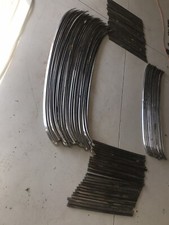 1968-74 Amc Javelin Amx Front Windshield Trim Molding 1 Set Complete Rare