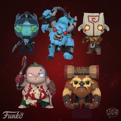 Funko POP Vinyl DOTA 2 Entire Set 