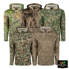 DRAKE WATERFOWL OL' TOM CAMO PERFORMANCE HOODIE