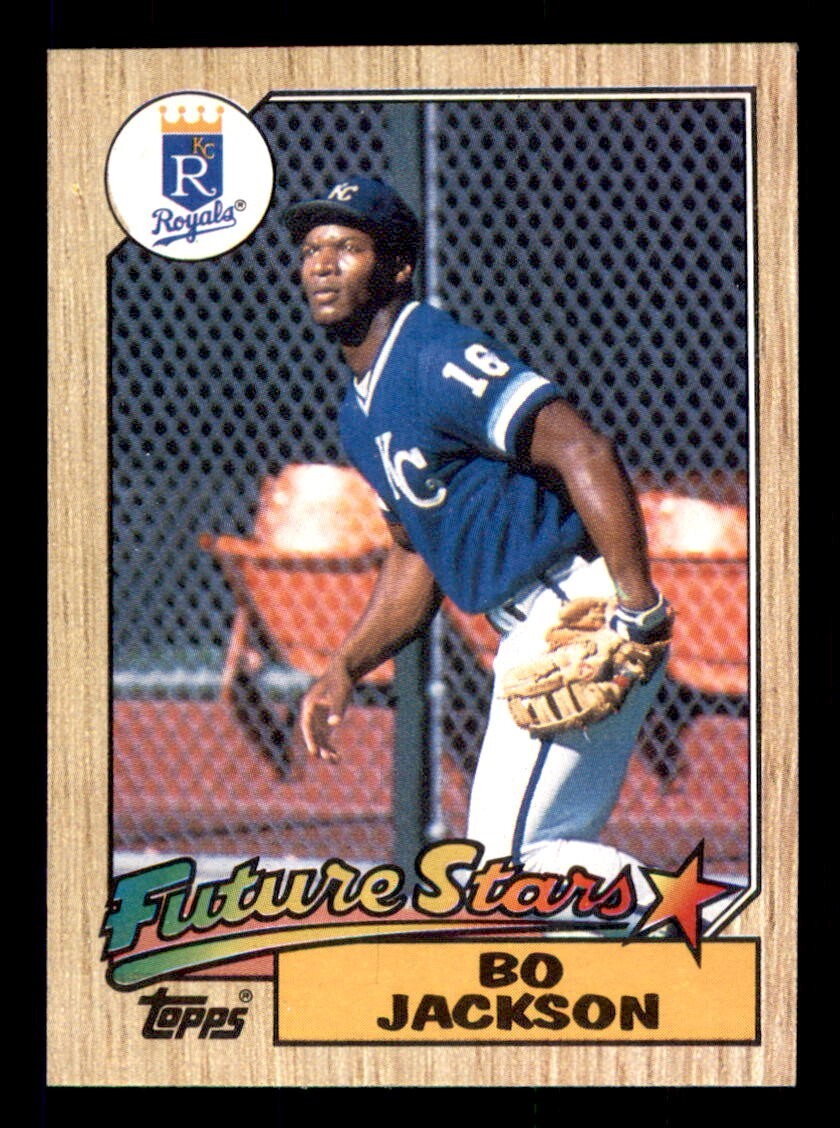 1987 Topps Baseball #170 Bo Jackson (Future Stars) VG/EX