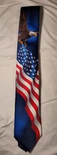 American Traditions PATRIOTIC EAGLE TIE   America 4th of July