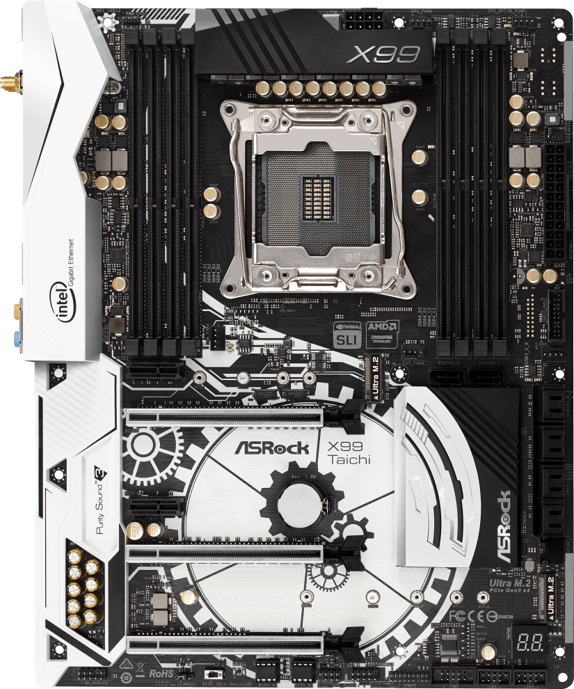 For ASROCK X99 Taichi Motherboard LGA2011 DDR4 ATX Mainboard | eBay