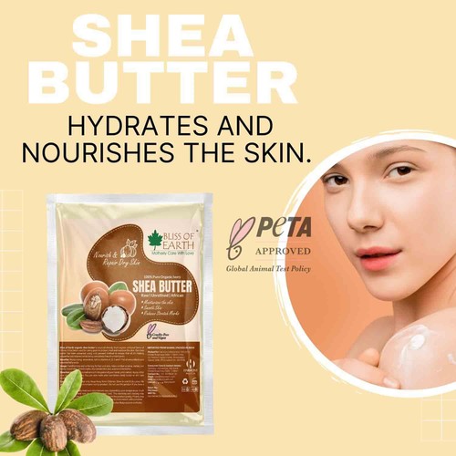 Bliss Of Earth Sheabutter Für Haut Und Haar 100Gm - Bild 5 von 8