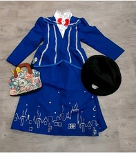 GIRLS AGE 5-6 YEARS MARY POPPINS WORLD BOOK DAY COSTUME
