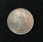 1923 US Liberty Head "PEACE" US Dollar 90% Silver Coin