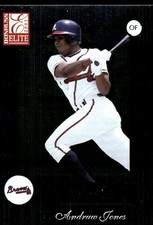 Andruw Jones 2001 Donruss Elite #41 Braves MLB READ FREE SHIPPING AutographDen