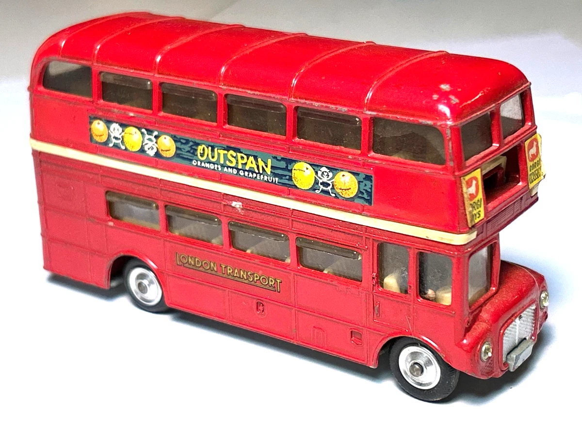 Corgi Toys Red Diecast Buses Vintage Manufacture Diecast Cars