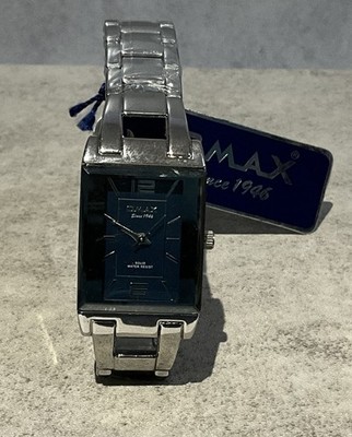 Omax Ladies Blue Watch Water Resistant