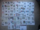 COLLECTION OF 45 STUART FIRST DAY COVERS 1970-1988, FDI CANCELS, MANY UNADDRESSE