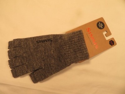 Simms Wool Half Finger Glove, Size S/M, Brand New! #6820