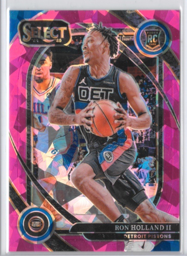 2024-2025 Select Ron Holland Courtside Level #275 Pink Cracked Ice /99 RC