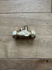 15mm Gas isolation valve with testing point