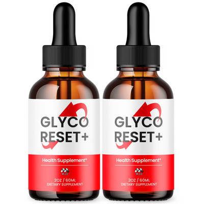 (2 Pack) Glyco Reset Drop GlycoReset Blood Support Vitamin Supplement 60 Servs