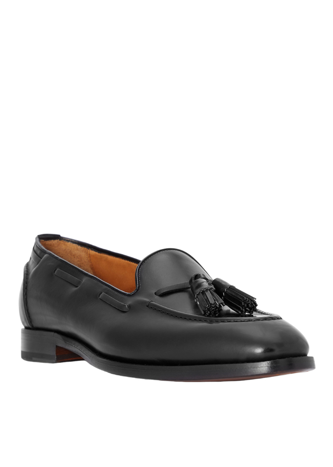 Ralph Lauren Purple Label Luther Leather Tassel Loafer Dress Shoes New $1250