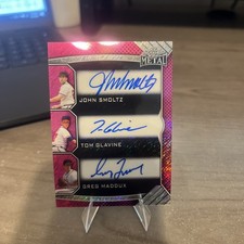 2025 Leaf Metal GREG MADDUX/TOM GLAVINE/JOHN ...
