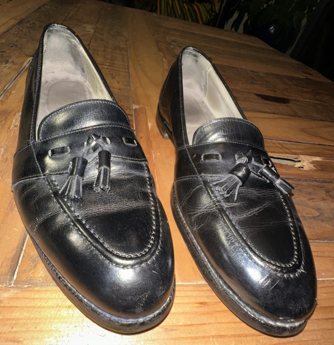 Alden 691 Black Calfskin Tassel Loafer