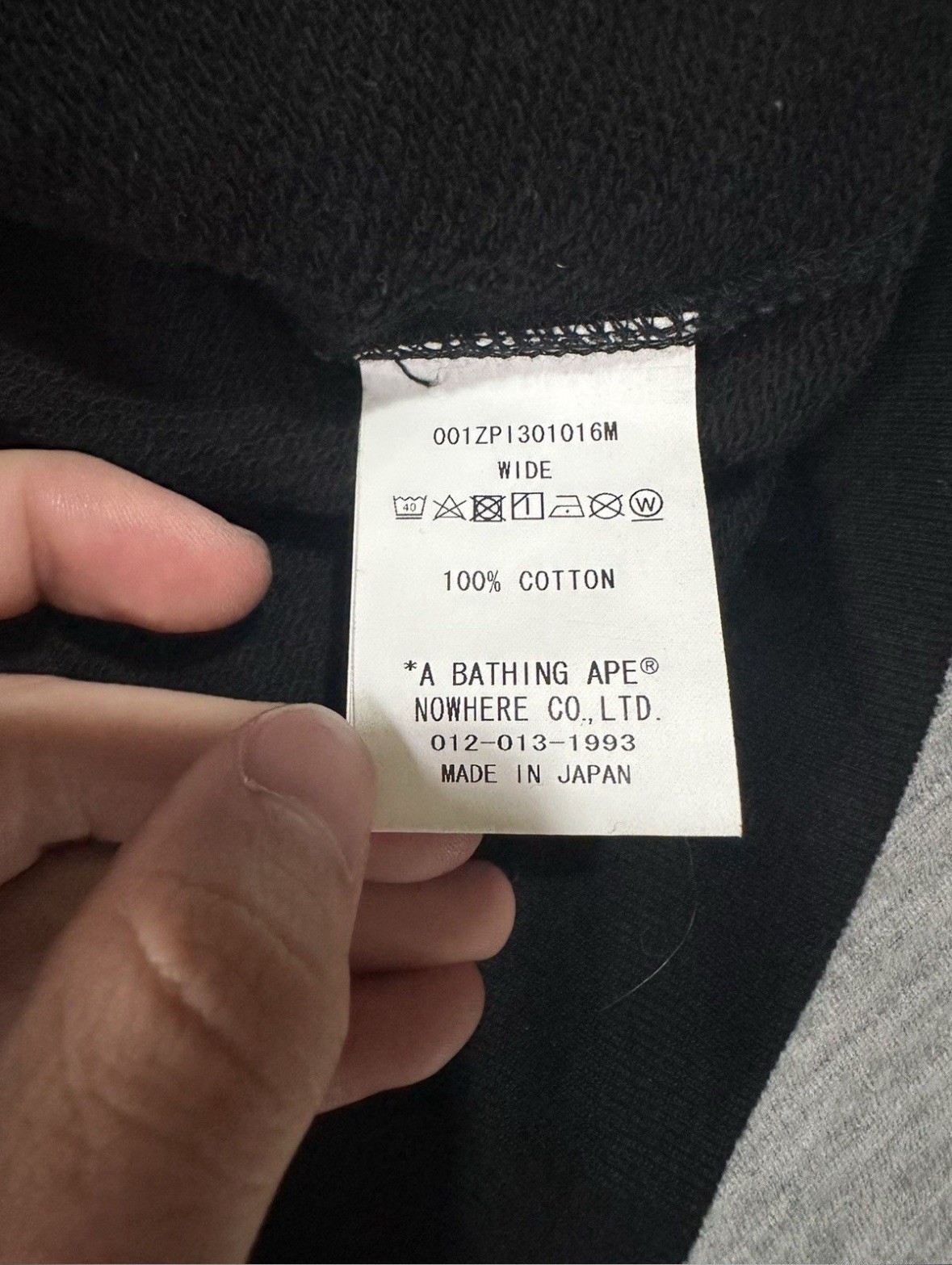 A Bathing Ape Bape Hoodie Full Zip Up Sweater Sz LARGE Navy Blue Camo Shark NWT thumbnail 12