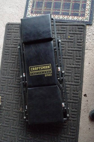 Craftsman Professional Mechanic's Convertible Creeper Seat Chair 51143