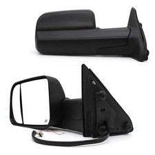 Pair Towing Mirrors For 2016 2017 Dodge Ram 1500 2500 3500 Power Heated Sensor Pair Towing Mirrors For 2016 2017 Dodge Ram 1500 2500 3500 Power Heated Sensor