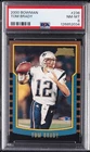 2000 BOWMAN #236 TOM BRADY ROOKIE RC PSA 8