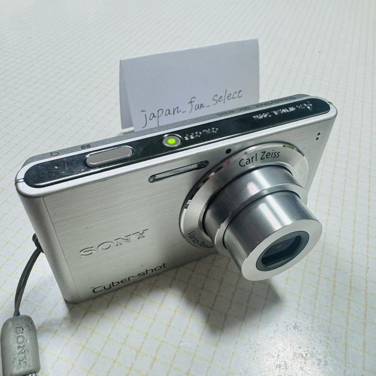 SONY Cyber Shot DSC-W320 Silver Digital Camera 4x Zoom 14.1MP