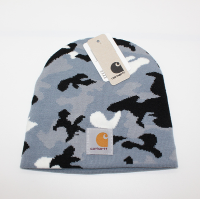 #ad Acrylic Watch Hat Beanie Warm Winter Knit Camo Cap Xmas Gift $10.99